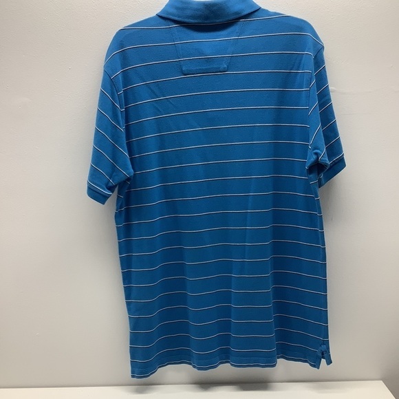 Nautica Mens Striped Polo Size Medium (Preowned) - Picture 2 of 3